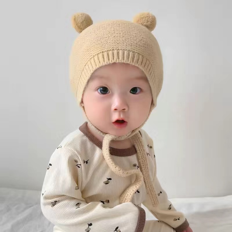 Mũ Len Dễ Thương Cho Bé Sơ Sinh 3-36 Tháng Tuổi