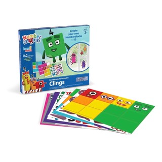 Bộ học toán cho trẻ em Numberblocks 1-10 Reusable Clings Learning Resources