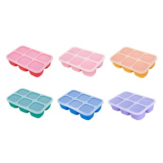Khay Silicon Trữ Đông Đồ Ăn Dặm Cho Bé Marcus & Marcus - Lucas (60ml x 6 Ngăn)