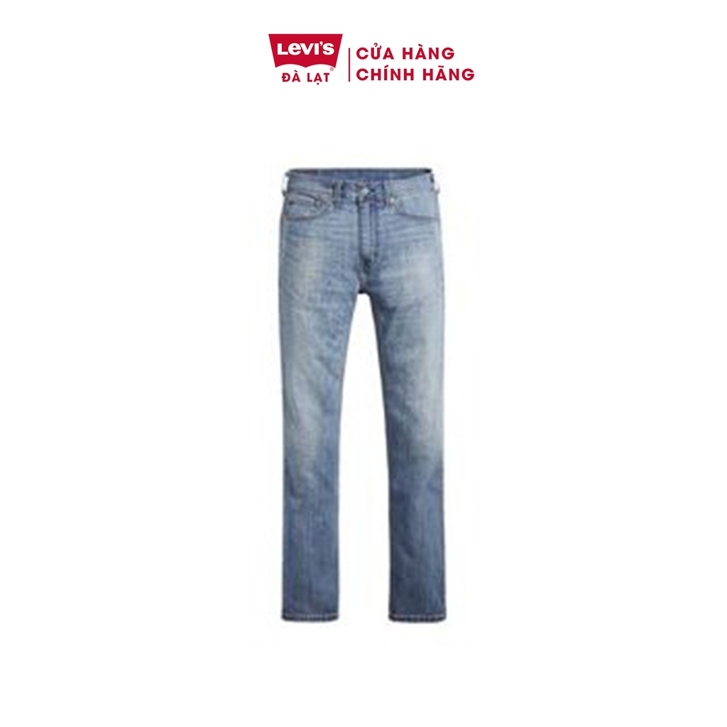 Quần jeans nam ống xuông, dáng đứng Levi's 505-2192 Quần bò màu sáng, vải mềm dễ chịu