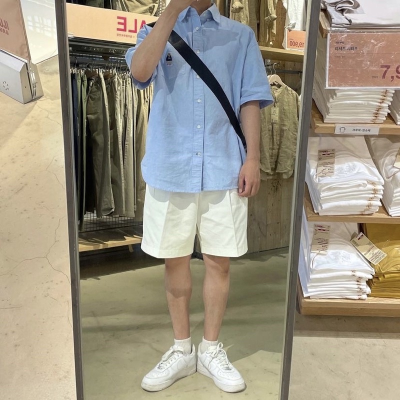 Áo sơ mi tay ngắn WHO.AU WHYWC2511U