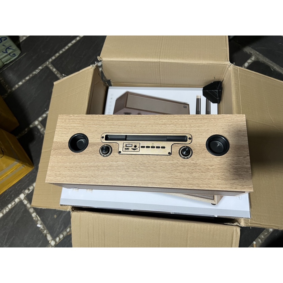 Loa Bluetooth XM-U525 Kèm 2 Micro Không Dây, Âm Thanh Cực Hay, Thiết Kế Vỏ Gỗ Cực Đẹp, Độ Bền Cao. Bảo Hành 12 Tháng