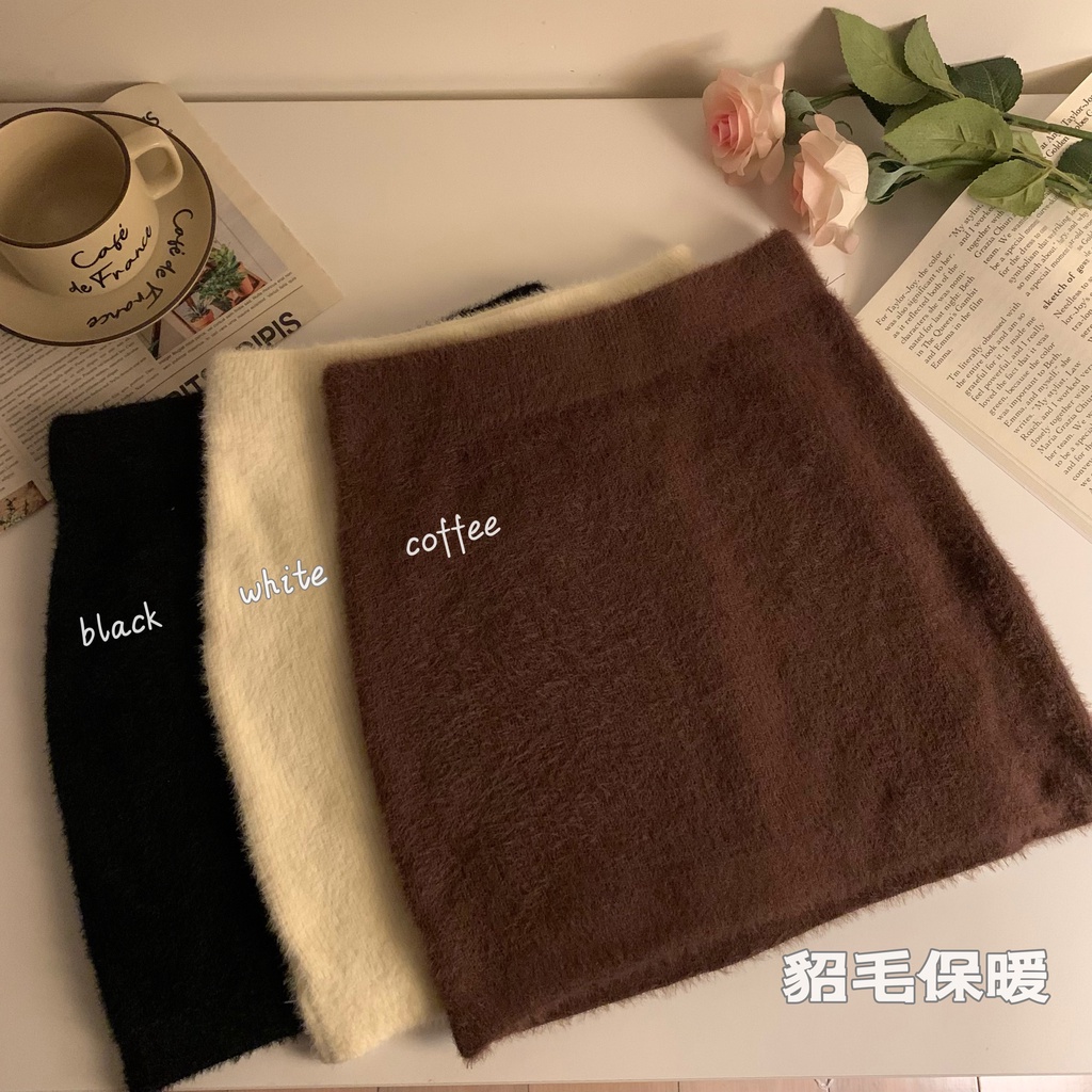 QKOOLE  Áo Chân Váy Chữ A Lưng Cao Thời Trang Hàn Quốc Dành Cho Nữ