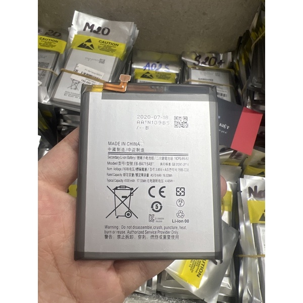 Pin Samsung EB-BA715ABY/ Pin Samsung A71 (4500 mAh) Dung lượng chuẩn bảo hành 1 đổi 1