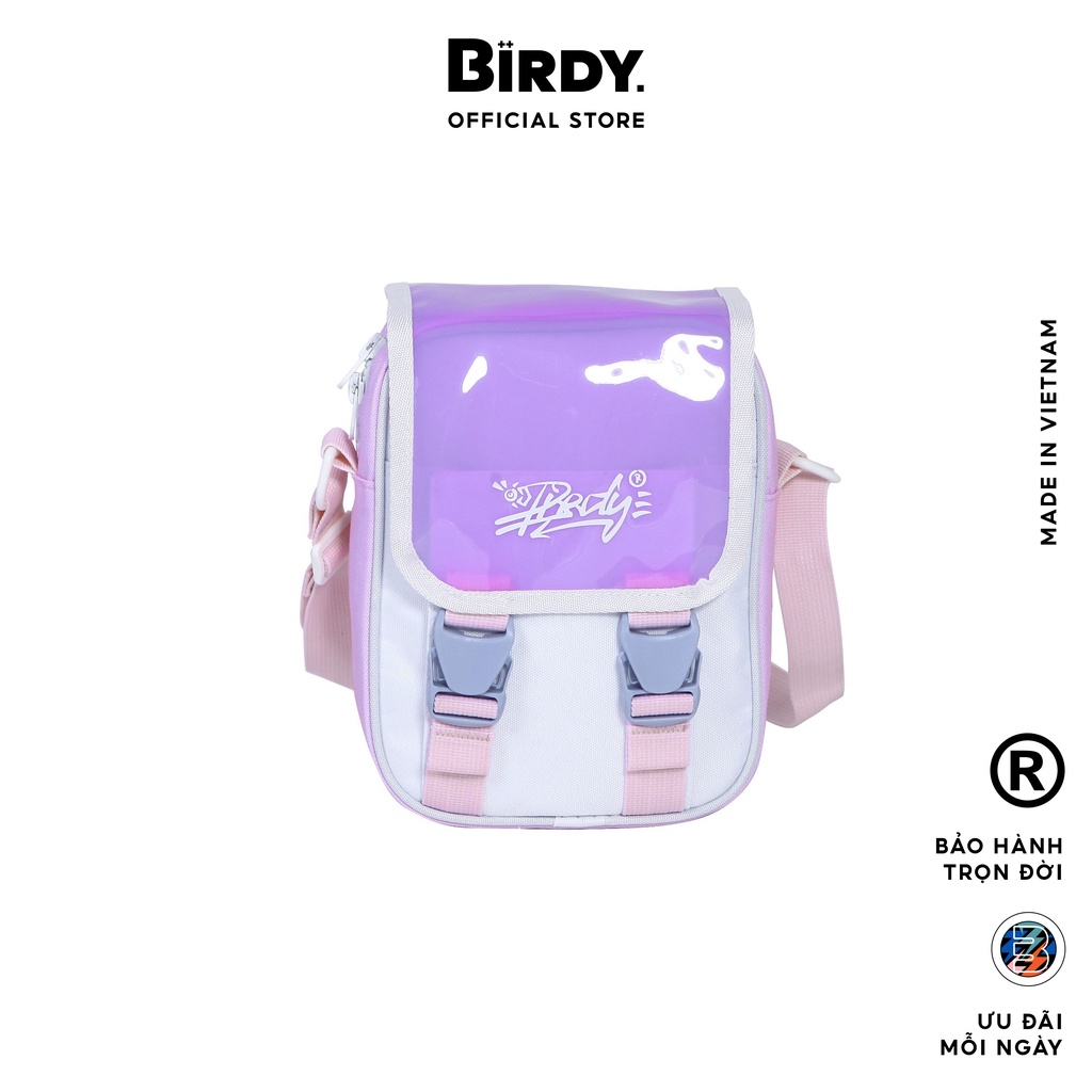 Túi đeo chéo thời trang nam nữ Birdybag silly me chất liệu chống thấm nước nhẹ