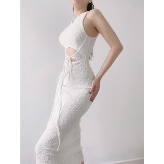 Đầm body buộc nơ eo - TADstore