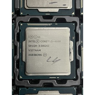 CPU - bộ vi xử lý i5 4690 sk 1150 chạy main h81 b85 h87 z87 h97 z97 hàng bảo hành 1 tháng tặng kèm keo