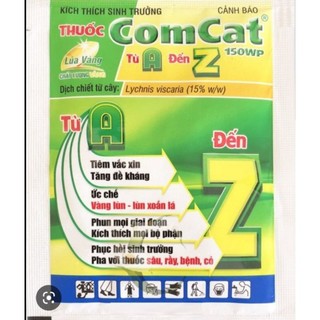 Comcat từ a đến z gói 7.55g . kích rễ , bung đọt , kích thích sinh trưởng
