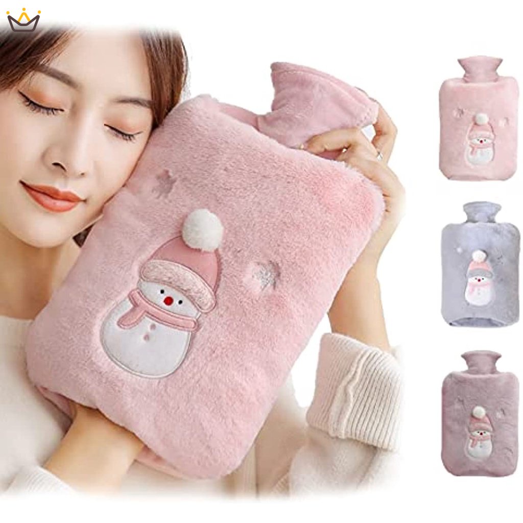 Bình Nước Nóng Lạnh Bằng Nhựa PVC Mềm Dung Tích 2L Giảm Đau Tiện Dụng