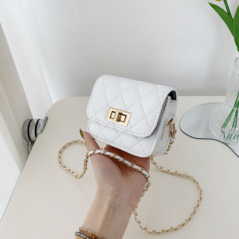 Túi Đeo Chéo Dáng Vuông Nhỏ Phong Cách Hàn Quốc Cổ Điển Thời Trang 2022 Cho Nữ