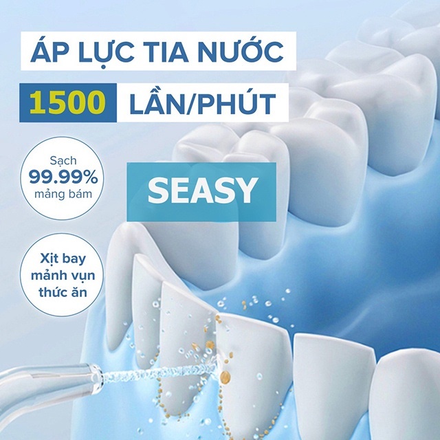 Đầu xịt cạo lưỡi máy tăm nước Seasy SS33 dễ dàng thay thế