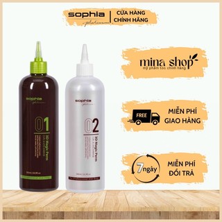 Uốn lạnh 3D thần kỳ Sophia Platinum Hàn Quốc 500ml