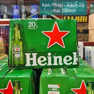 Thùng Heineken Pháp Xách 20 Chai