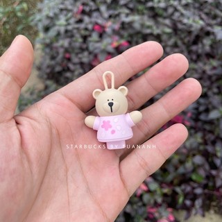 [Chính hãng] Nút Đậy Bình Starbucks Bearista Stopper