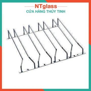 Giá treo ly inox 304 cao cấp 4 hàng