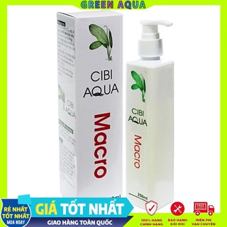 Cibi aqua - macro | phân nước đa lượng cho cây thủy sinh