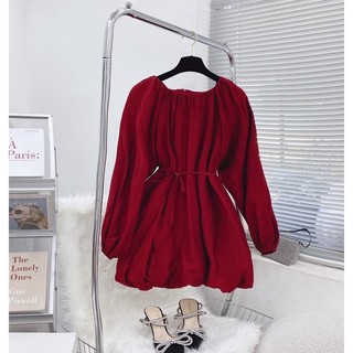 ĐẦM BABYDOLL CỘT EO