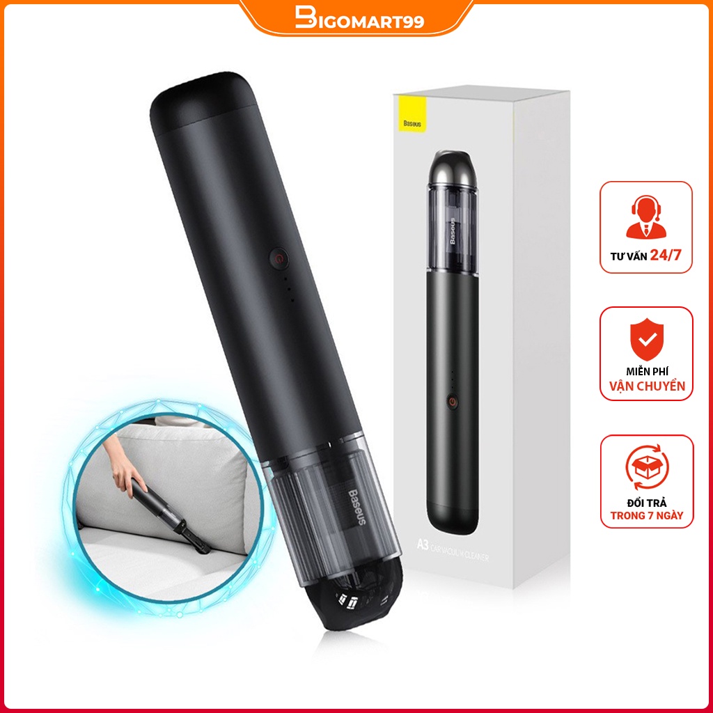 Máy Hút Bụi Cầm Tay Mini Gia Đình Nhỏ Gọn Tiện Dụng Lực Hút Mạnh
