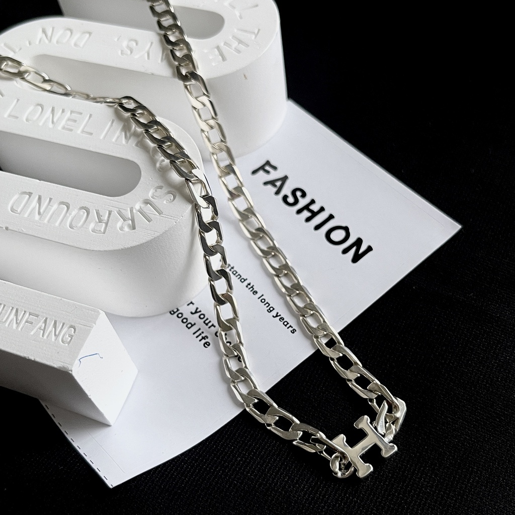 Vòng cổ Mặt Chữ H Thời Trang Cá Tính