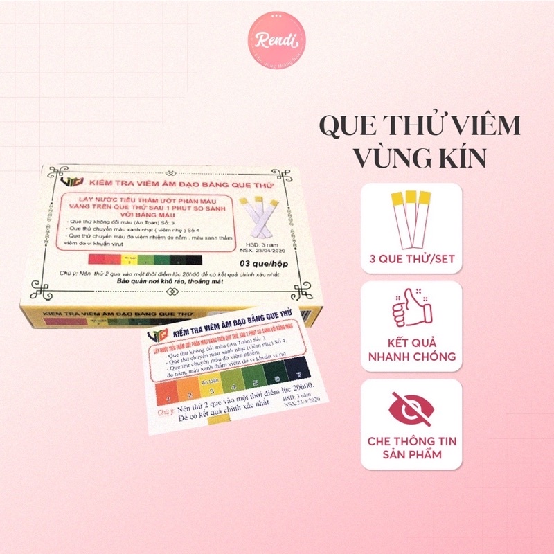 Que thử vi.êm phụ nữ - Shop Mẹ Kiến