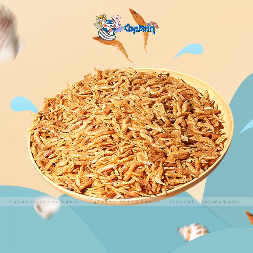 Tép sấy khô loại ngon không vụn cho Hamster