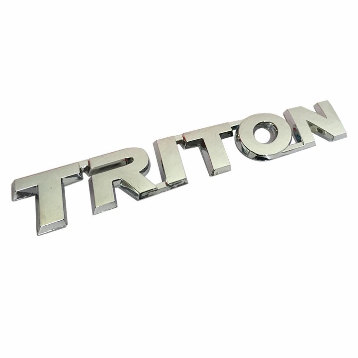 Tem Logo Chữ Nổi Triton Dán Đuôi Xe Mitsubishi Triton mia Shop