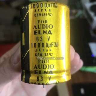 Tụ nguồn 10000uf audio elna linh kiện 63v 10000uf mới