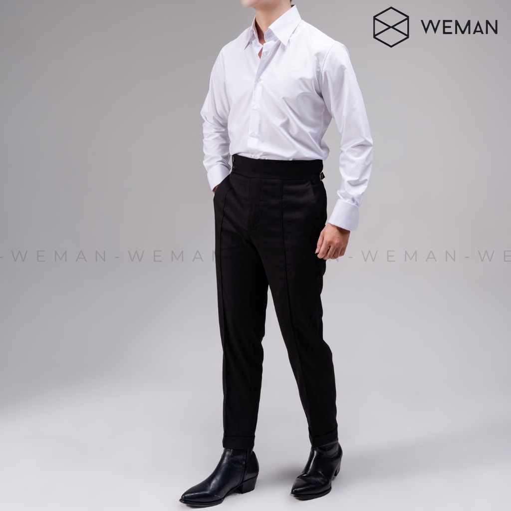 Quần Tây Nam Sidetab Thiết Kế WEMAN Chất Liệu Wool Cao Cấp Chống Nhăn Xù Form Slim Fit Tôn Dáng WMQ2207 | BigBuy360 - bigbuy360.vn