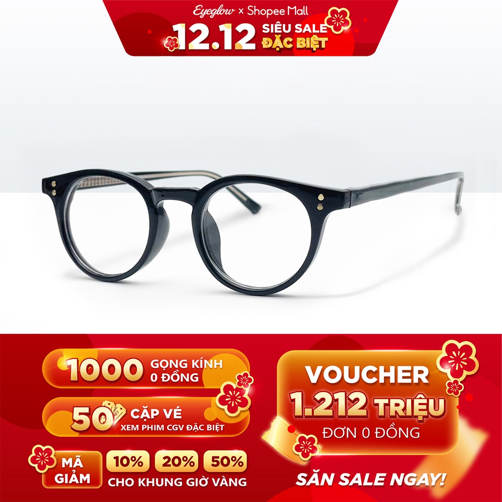 Gọng kính thời trang nữ Eyeglow cute siêu dễ thương xu hướng thiết kế mới năng động tự tin cá tính EG149