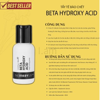 (BILL CANADA) Tinh chất tẩy tế bào chết BHA Beta Hydroxy Acid The INKEY List
