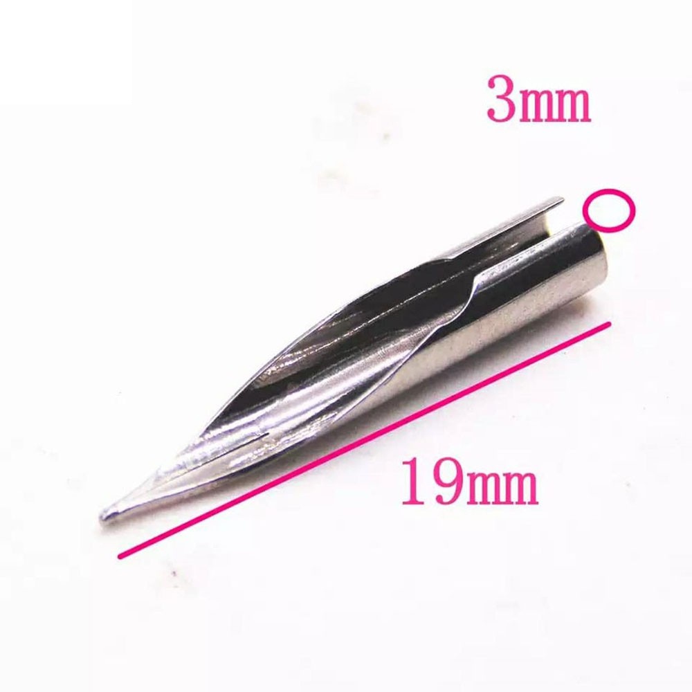 Ngòi kim tinh êm trơn, ngòi thay thế bút mực