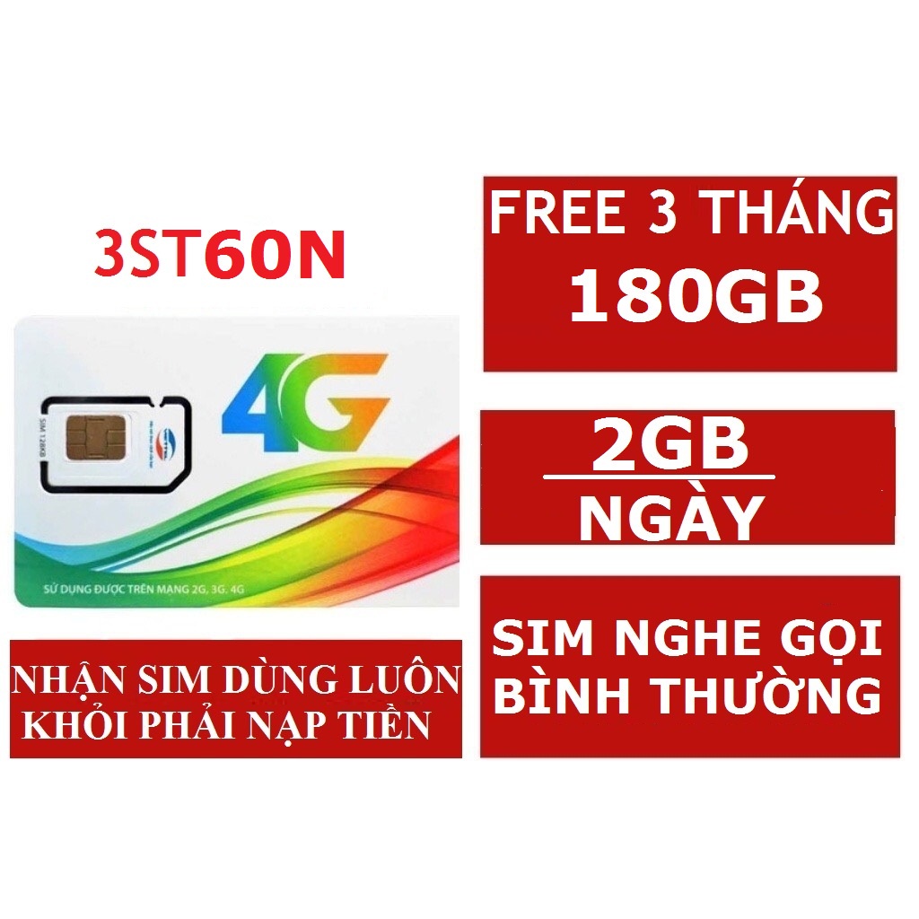 SIM VIETTEL SIM 4G V120N MẠNG KHỎE GỌI RẺ /ST70N/ 3ST60N FREE 3 THÁNG/ 6UMAX4G/ UMAX50N FREE 6 THÁNG