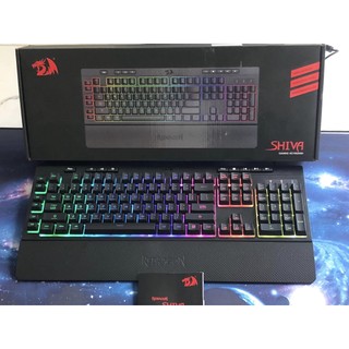 Bàn phím giả cơ red-dragon k512 shiva new kèm kê tay bh 12 tháng