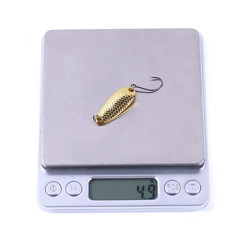 Mồi thìa lượn Spoon nặng 2,5g 3,5g 5g  chuyên câu cá suối, cá mương, câu lure