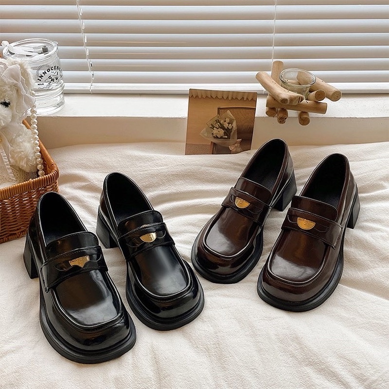 GIÀY LOAFER O33 ĐẾ CAO 6CM