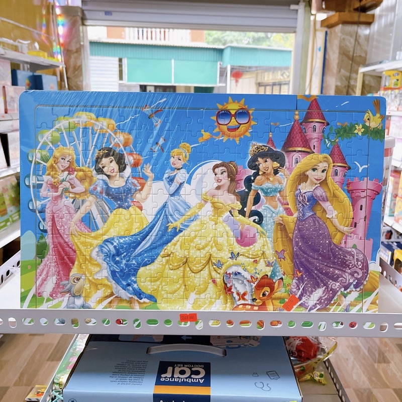 Tranh ghép hình gỗ 200 mảnh cho bé hàng đẹp