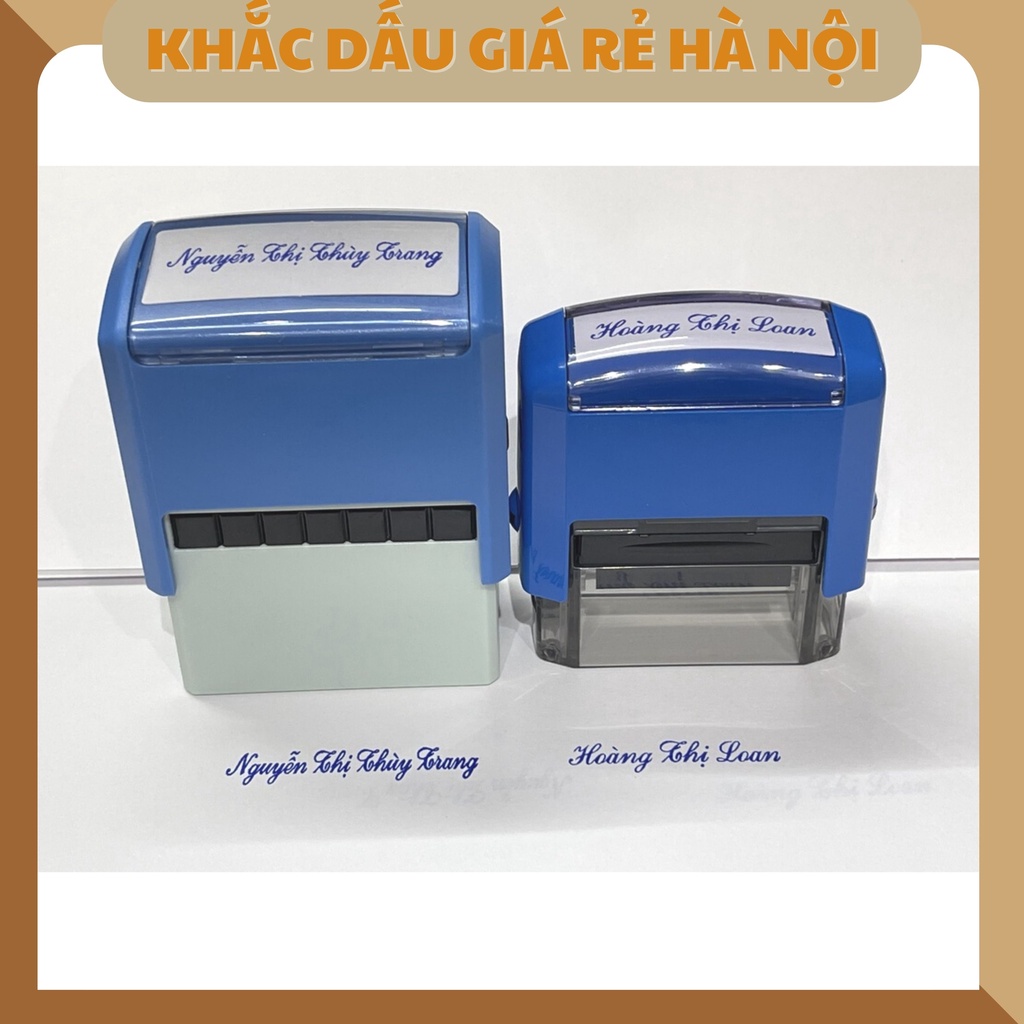 Con Dấu Tên Theo Yêu Cầu, Dấu mộc Tên Cá Nhân Trodat Printy 4911 Màu Mực Đỏ Rõ Nét, Nhỏ Gọn Tiện Lợi