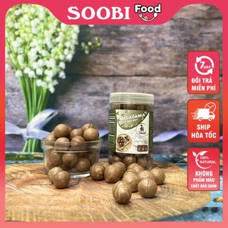 Hạt macca nứt vỏ sạch loại 1, hạt mắc ca ĐăkLăk sấy lạnh bổ sung dinh dưỡng tốt cho bà bầu nhà Soobifood