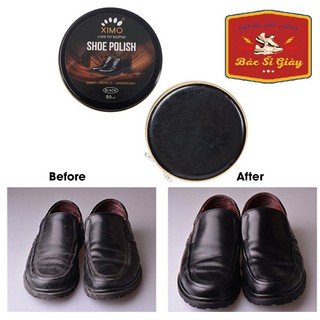 Xi đánh giày sáp shoe polish ximo đen, không màu, nâu đủ màu chính hãng