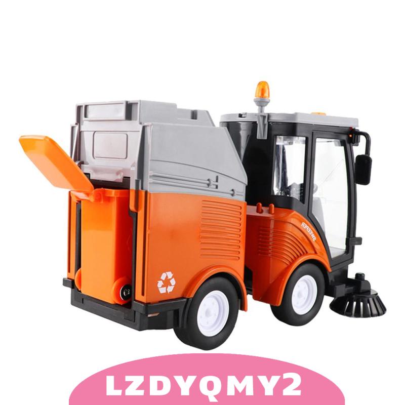 Mô Hình Xe Tải Đồ Chơi Vệ Sinh Bụi Bẩn Thiết Kế Dễ Thương Cho Bé