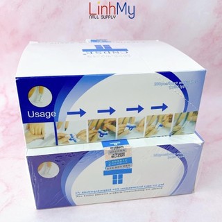 Hộp giấy ủ phá gel phá bột tháo móng nail hộp 204 miếng
