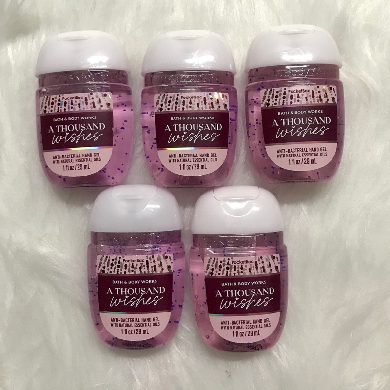 Gel rửa tay khô Bath & Body Works - A thousand Wishes mẫu mới