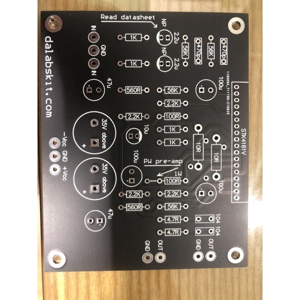 Mạch khuếch đại công suất sử dụng IC STK41xx