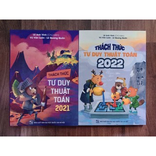 Sách - Combo 3 cuốn Thách Thức Tư Duy Thuật Toán ( 2020 - 2021 - 2022 )