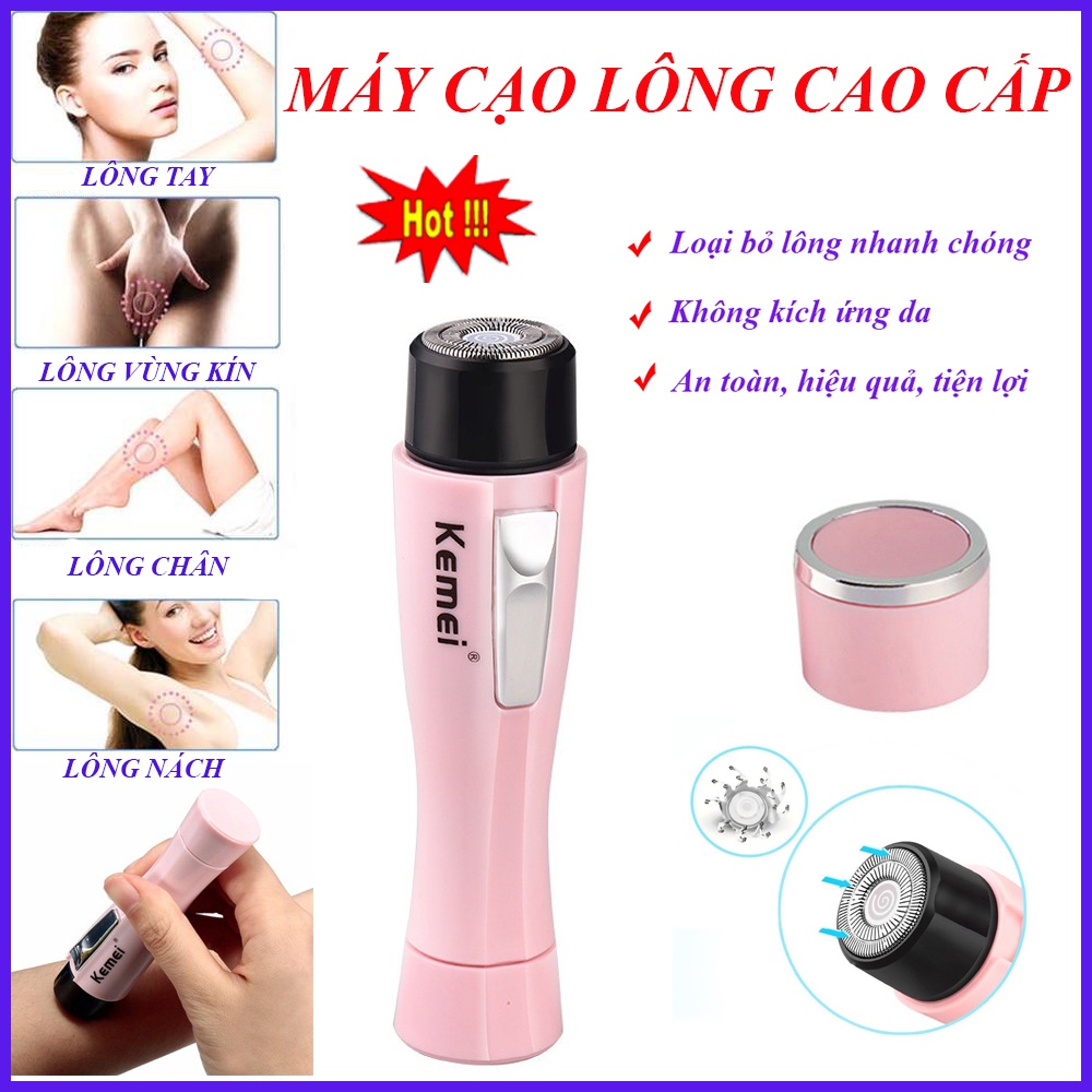 Máy Cạo Lông, Cạo Lông Keimei. Sử dụng để cạo lông toàn thân, hiệu quả, không đau, an toàn, MUA NGAY