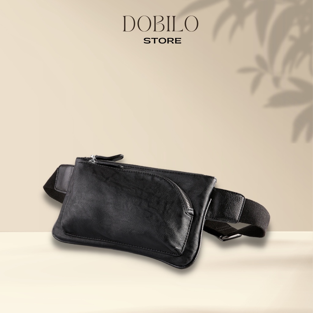 Túi Bao Tử, Túi Đeo Chéo Da Nam Nữ Thời Trang Hàn Quốc Bg03