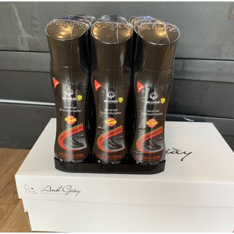 SI01 - Xi nước đánh giày wildpard, xi đánh bóng đồ da ,áo da , túi xách , giày dép tại nhà , tạo độ bóng