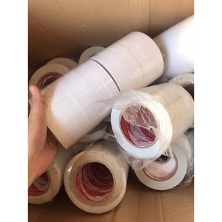 Cuộn băng keo 2 mặt bảng 2cm cuộn lớn