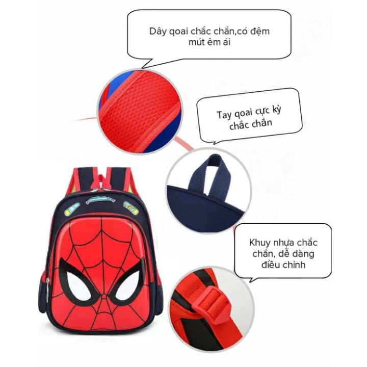 Balo cho bé trai, bé gái, balo siêu nhân, người nhện, caption, peppa cho bé từ 1-4 tuổi đi học,đi chơi .....