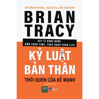 Sách - Kỷ luật bản thân - Thói quen của kẻ mạnh - Brian Tracy 1980BOOKS HCM